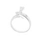 Bague or gris diamant (s) 