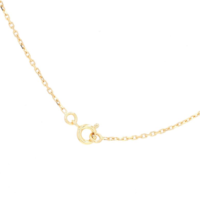 Collier or jaune diamant (s) 
