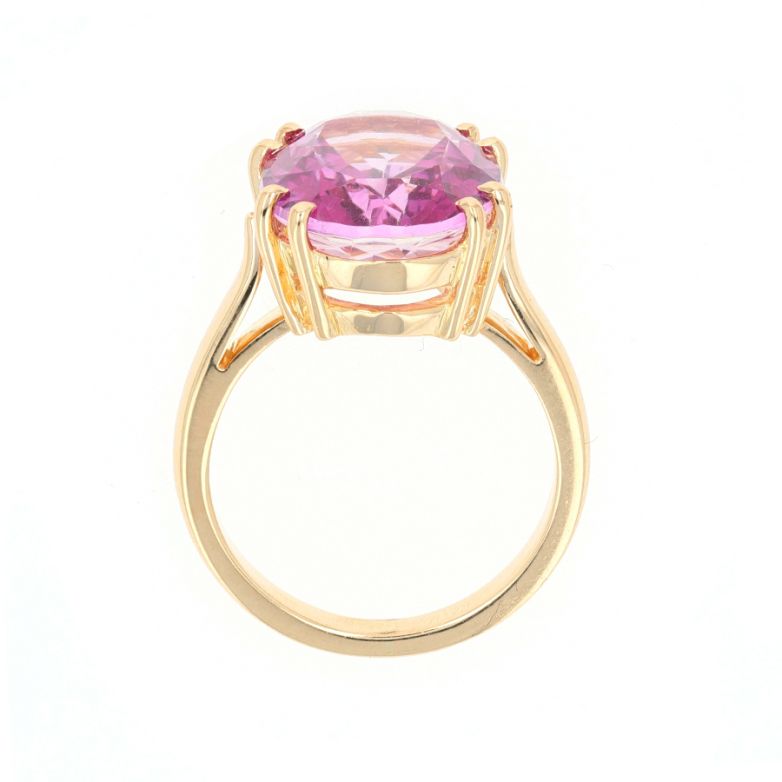 Bague or jaune Topaze 