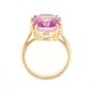 Bague or jaune Topaze 