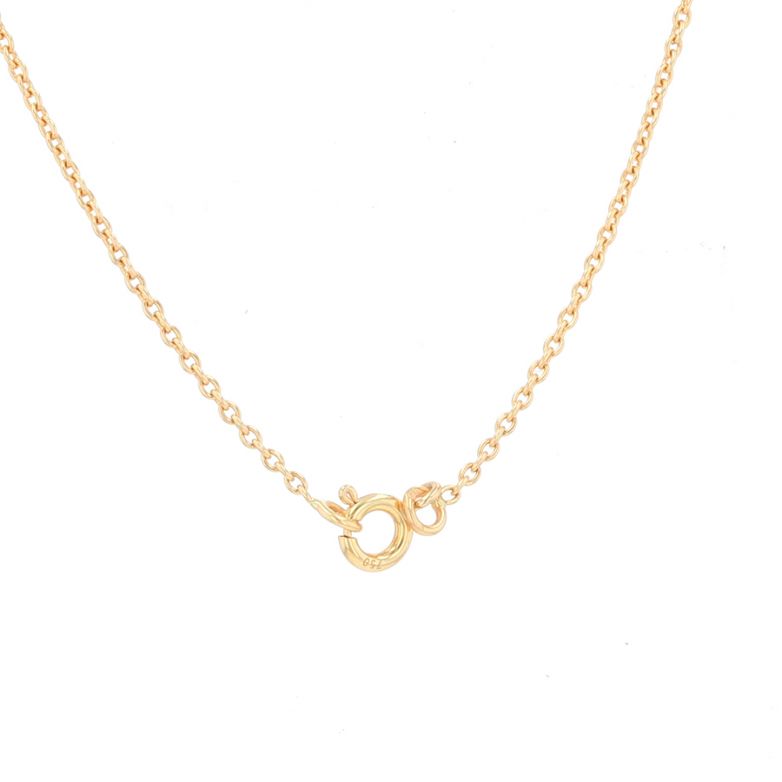 collier or jaune Emeraude 