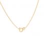 collier or jaune Emeraude 