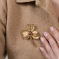 Broche or jaune rubis et diamant(s) 