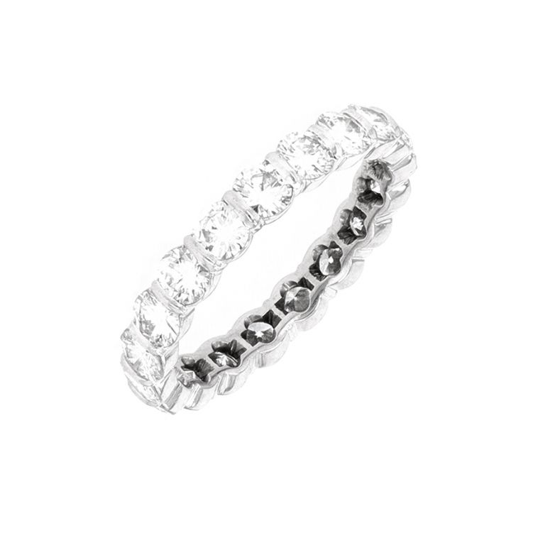 Alliance or gris diamant (s)
