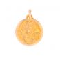 médaille or jaune