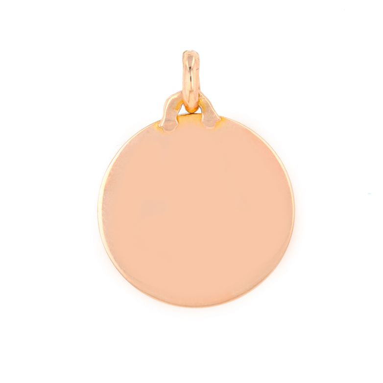 médaille or jaune 