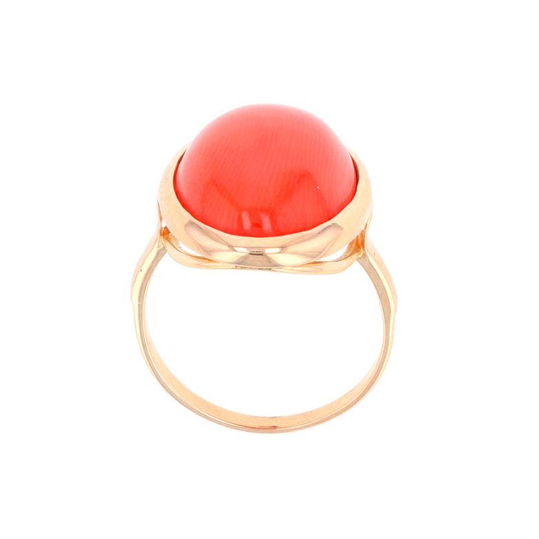 Bague or jaune Pierres fines Vintage 