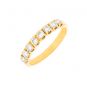 Alliance or jaune diamant (s)