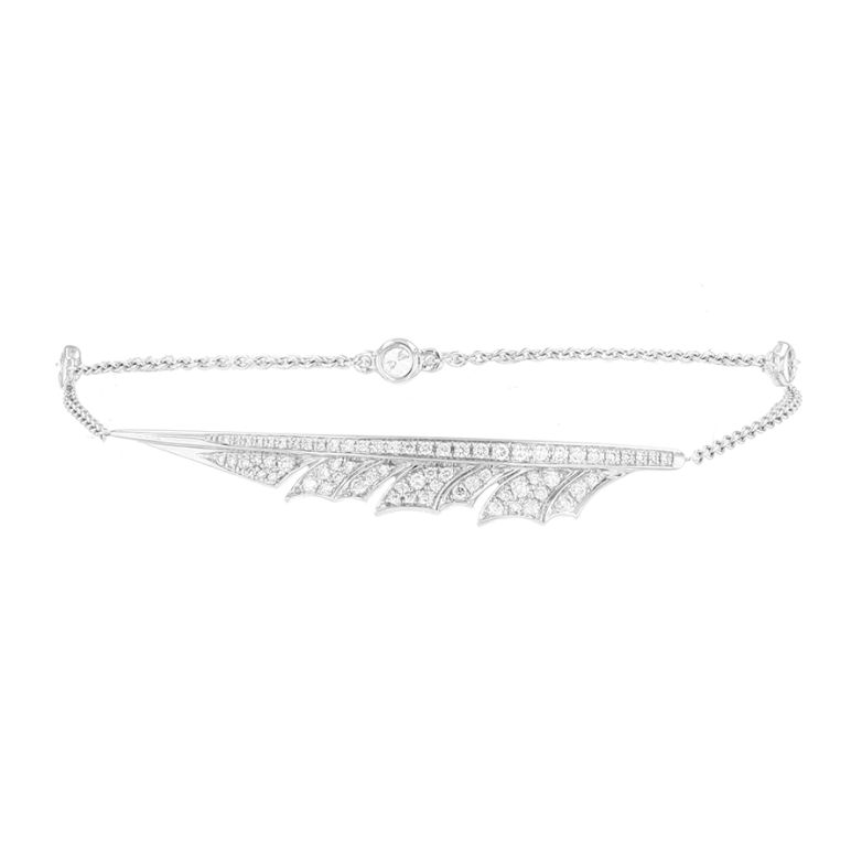 bracelet or gris diamant