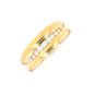 Bague or jaune diamant (s)