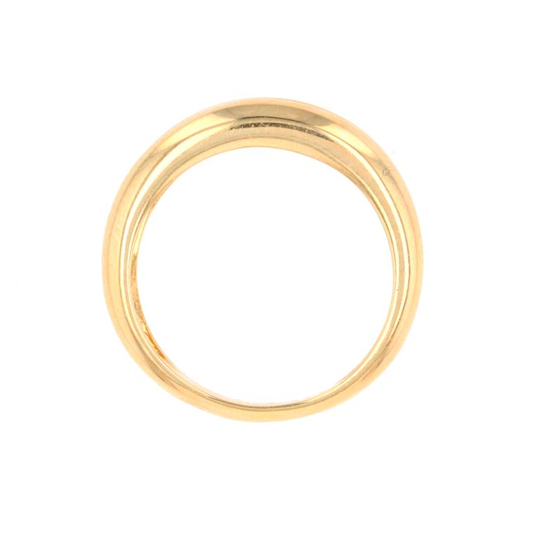 Bague or jaune diamant (s) 