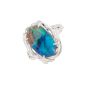 Bague Platine Pierres fines
