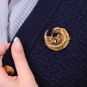 Broche 2 ors diamant (s) Vintage 