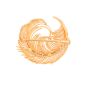Broche 2 ors diamant (s) Vintage 