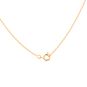 Collier or jaune diamant (s) 