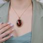 Pendentif or jaune Vintage 