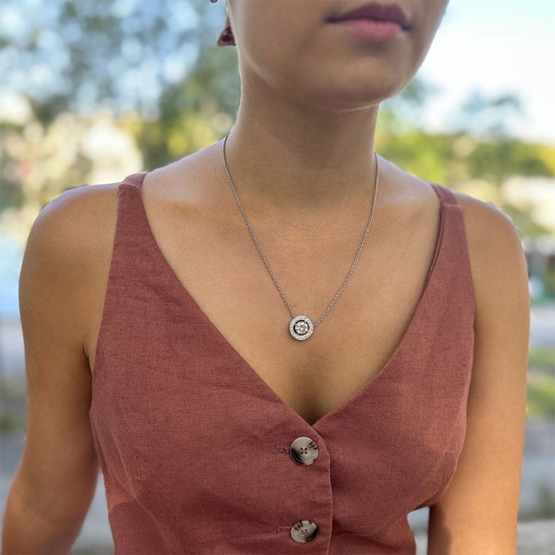 Collier diamants 2.88...