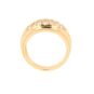 Bague or jaune diamant (s) 