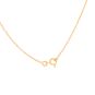 Collier or jaune diamant (s) certifié J/P1