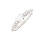 Bague or gris diamant (s) signé MAUBOUSSIN