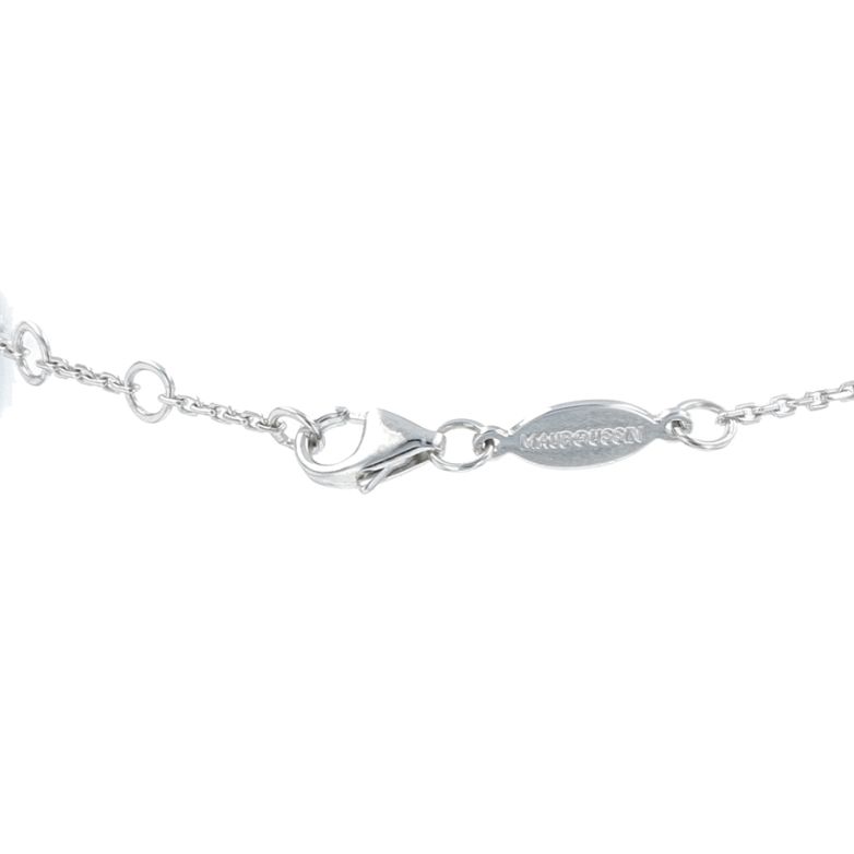 Bracelet or gris diamant (s) signé 