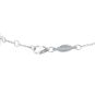 Bracelet or gris diamant (s) signé 