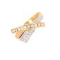 Bague or bicolore diamant (s)