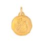 médaille or jaune Vintage