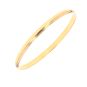 Bracelet Jonc Rigide or jaune