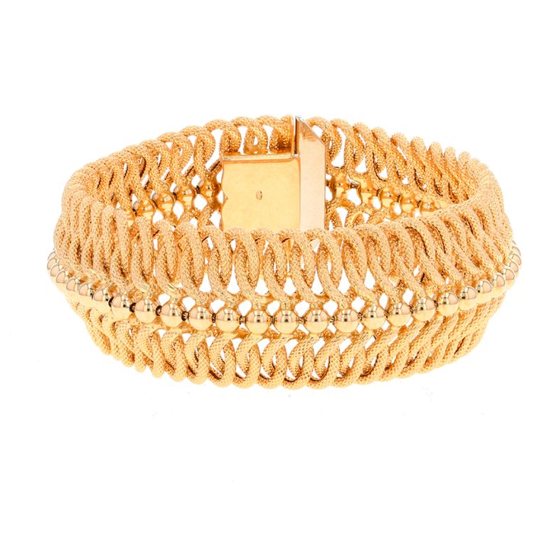 Bracelet or jaune Vintage 