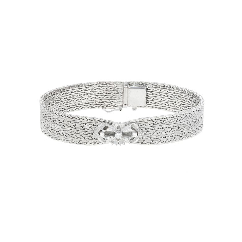 Bracelet or gris diamant (s) Vintage