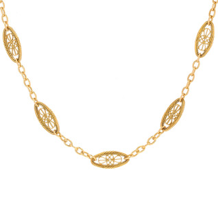 Vintage filigree mesh...