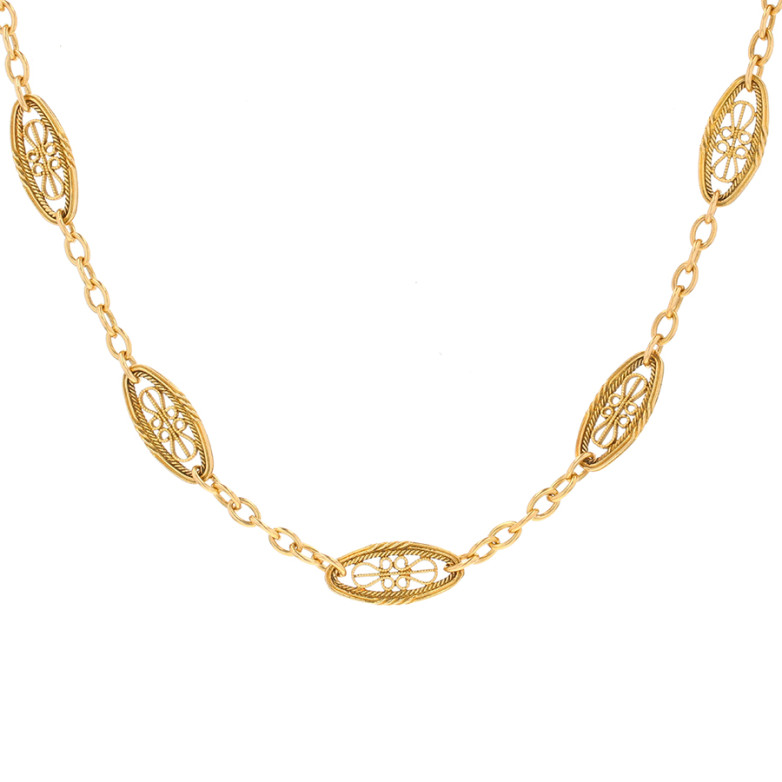 Vintage filigree mesh...