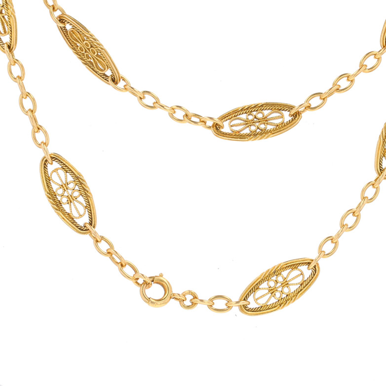 Vintage filigree mesh...