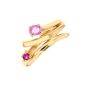 Bague or jaune Saphir et rubis