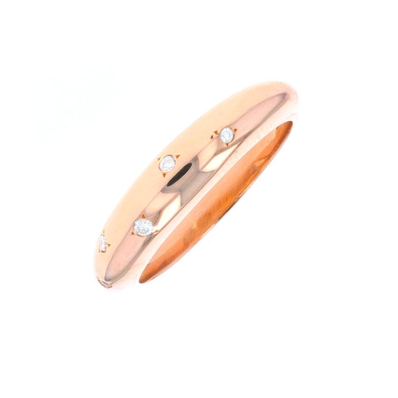 Bague or rosediamant (s)