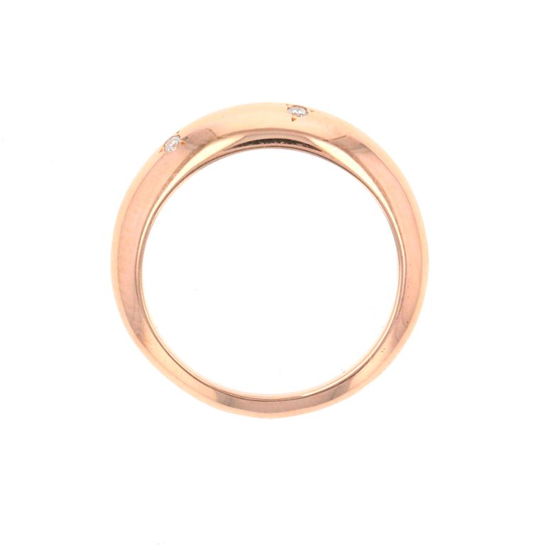 Bague or rosediamant (s) 