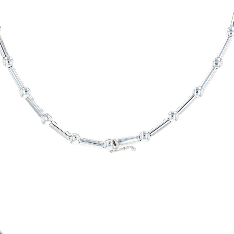 collier or gris diamant (s) 