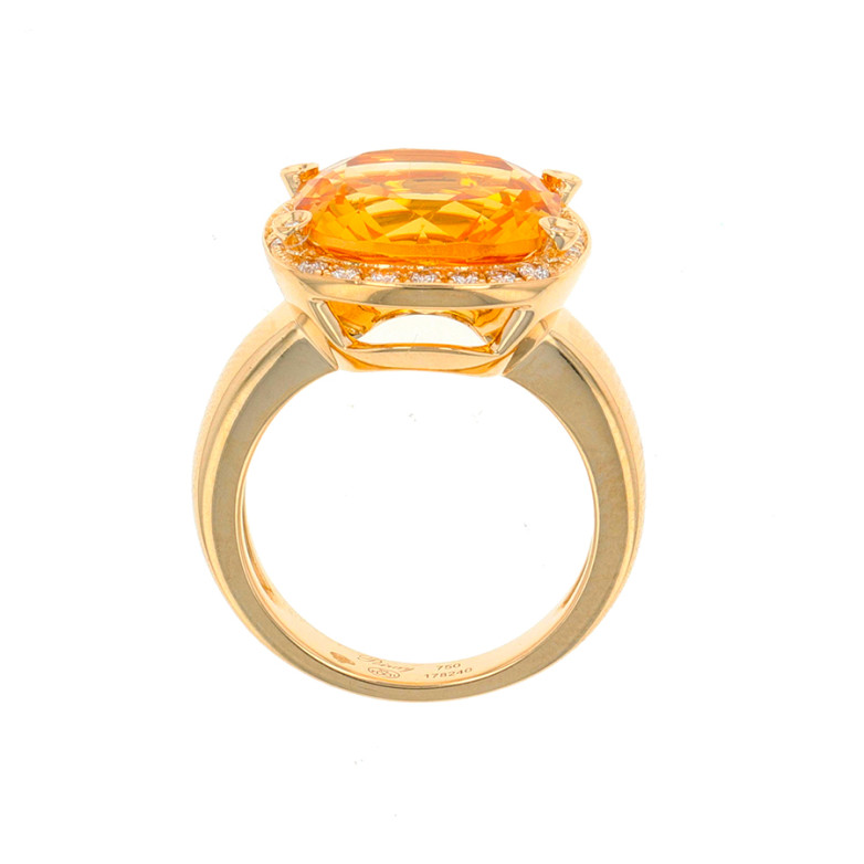 Antique citrine and...