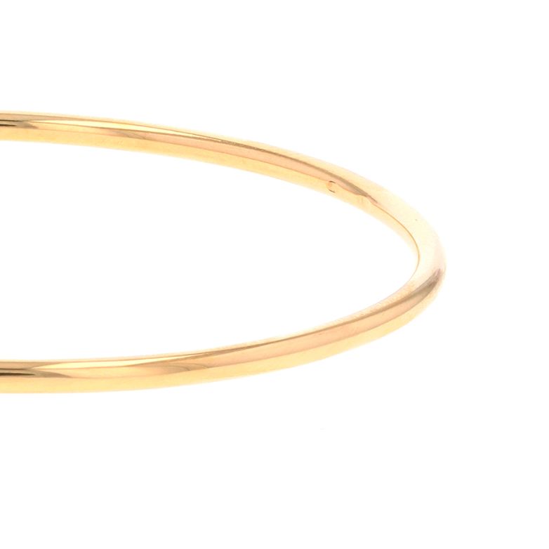 Bracelet Jonc Rigide or jaune 