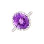 Bague or gris diamant,P.fine
