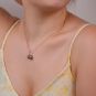 collier or gris Perle 