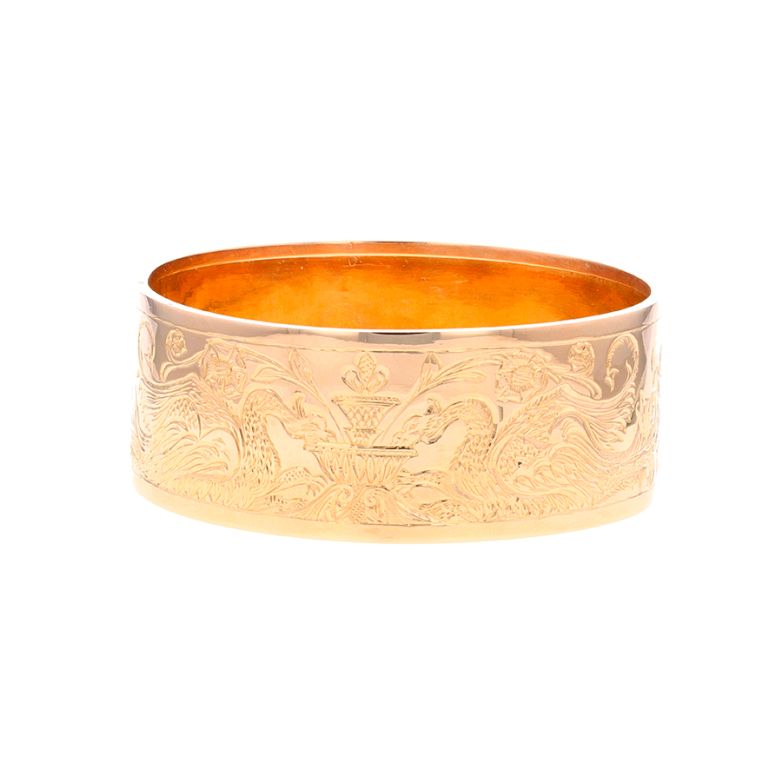 Bracelet or jaune Vintage 