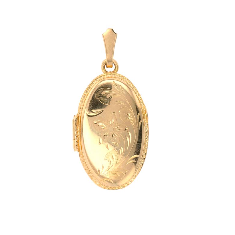 Pendentif or jaune