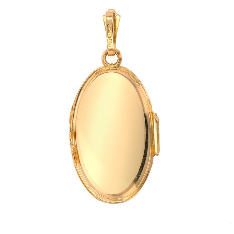 Pendentif or jaune 