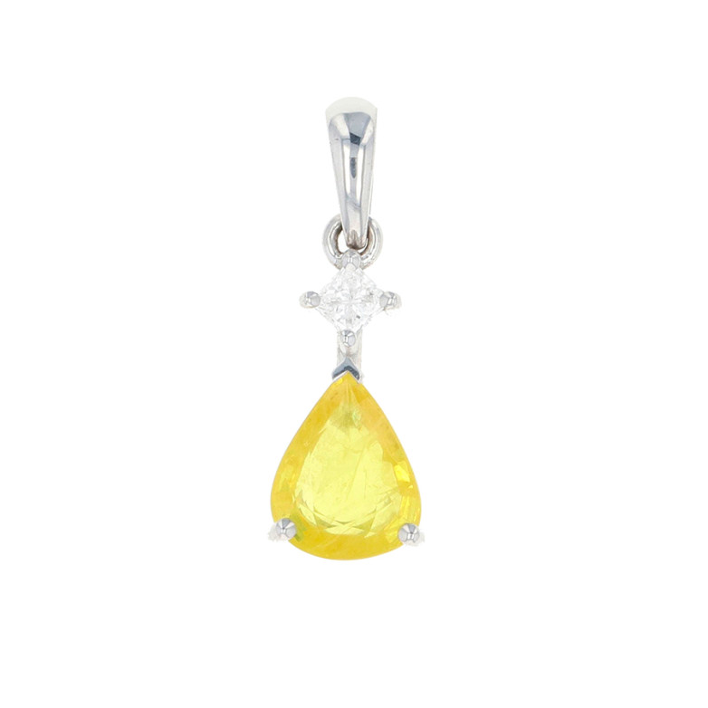 Pendant sapphire 2.63...