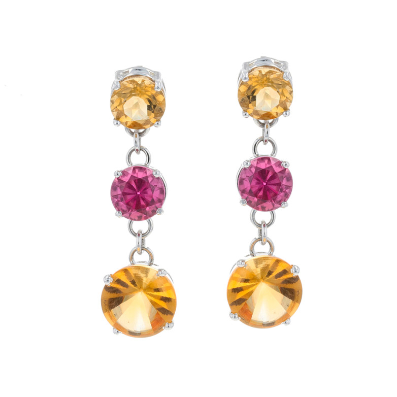 Citrines and tourmalines...