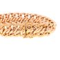 Bracelet américaine or jaune Vintage 