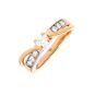Bague or bicolore diamant (s)