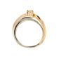 Bague or bicolore diamant (s) 